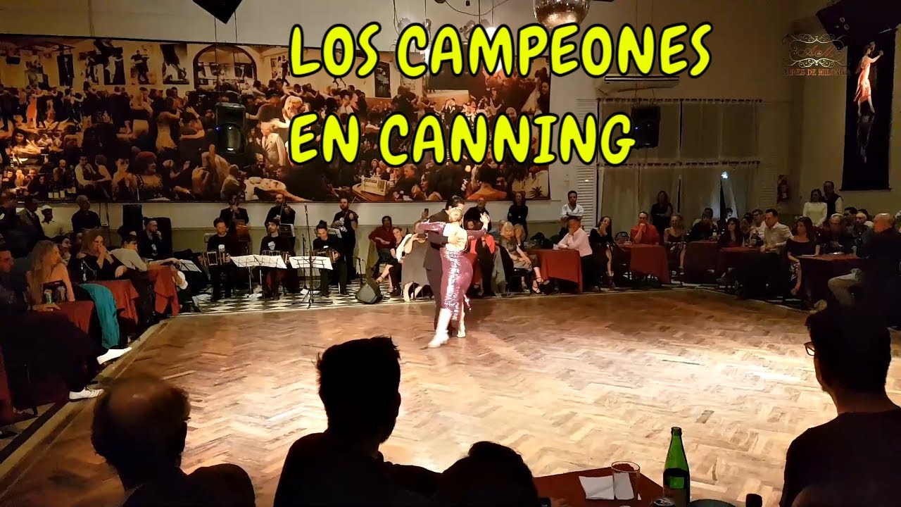 Los campeones 2022 Jeanette Erazú, Max Vera, Los Herederos del Compás tango Salon Canning
