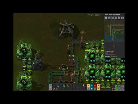 Factorio.17  Kovarex Processing and Nuclear Power Setup