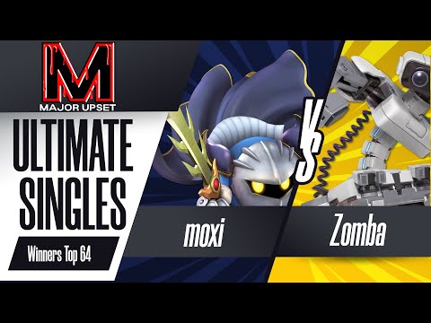moxi (Meta Knight) vs Zomba (ROB) - Ultimate Singles Winners Top 64 - MAJOR UPSET