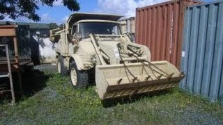 preview picture of video 'U.S. Army Industrial Wheeled Tractor on GovLiquidation.com'