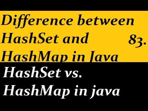 Java Difference Between Hashset And Hashmap5solution