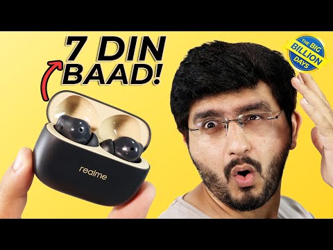 I used Realme Buds T300 Earbuds for 7 Days - Best ANC Earbuds?