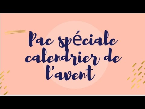 ma pac speciale calendrier de l'avent et recap du challenge