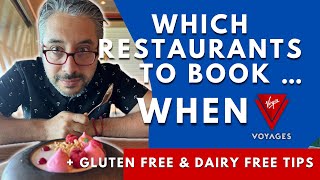 DON'T Make These Dinner Reservation Mistakes on Virgin Voyages! +2024 Valiant Lady Gluten Free