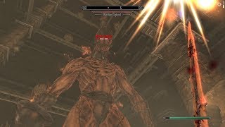 Skyrim mod: VIGILANT English Voiced #15 The Prison Tower