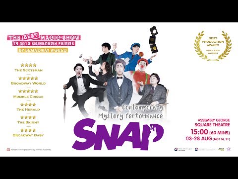 2017 SNAP Full TRAILER - Edinburgh Fringe Festival Video