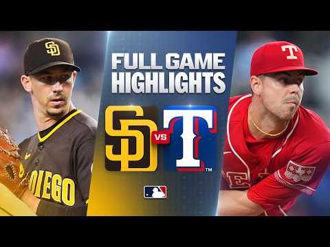 텍사스 VS 샌디에이고 4:6 MLB 하이라이트