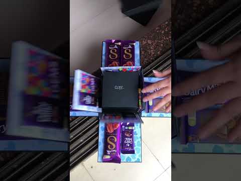 Chocolate explosion box 😍 Best birthday gift for chocolate lovers || Trending now