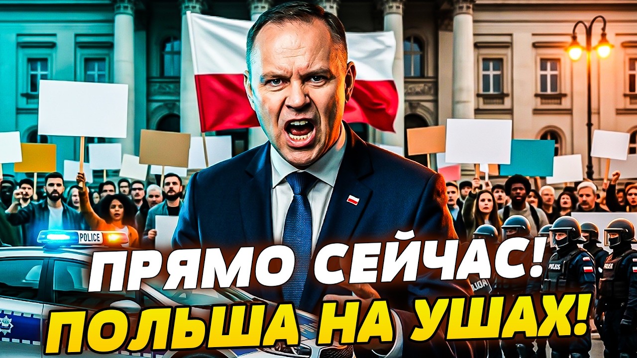 💥ШОК! ВЗРЫВ В ПОЛЬШЕ: ВЫ БУДЕТЕ В ШОКЕ, ОТ ТОГО ЧТО СЕЙЧАС ПРОИСХОДИТ! ВСЁ ВЫШ