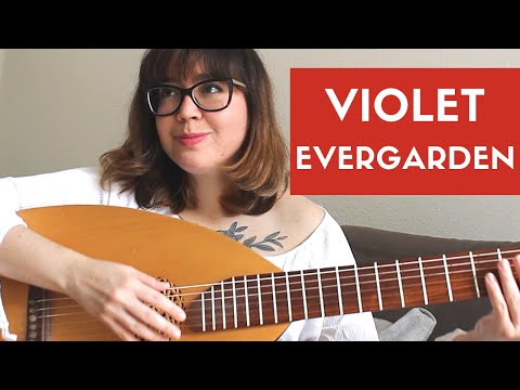 Never Coming Back *lute guitar and viola da gamba cover* (Violet Evergarden anime soundtrack)