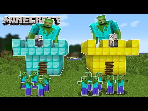 NOOB KALE VS PRO KALE! - Minecraft Zombi Kıyameti!