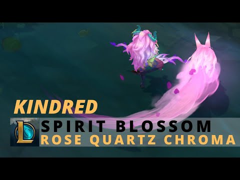 Spirit Blossom Kindred Rose Quartz Chroma - League Of Legends
