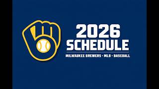 Milwaukee Brewers 2026 Schedule | Full MLB Regular Season