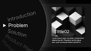 Business Pitch Deck PowerPoint Template - Obsidian Star Morph — video preview