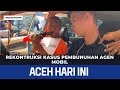 Rekontruksi Kasus Pembunuhan Agen Mobil Berita Aceh Hari Ini