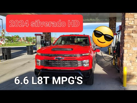 2024 Chevrolet Silverado HD 2500 6.6 Gasser L8T...real world gas mileage! update!