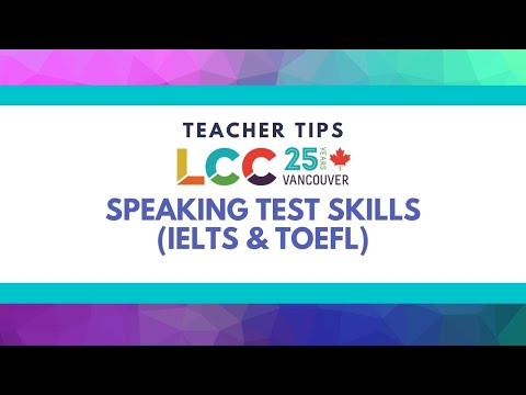 Speaking Tip for IELTS/TOEFL - "Give examples"