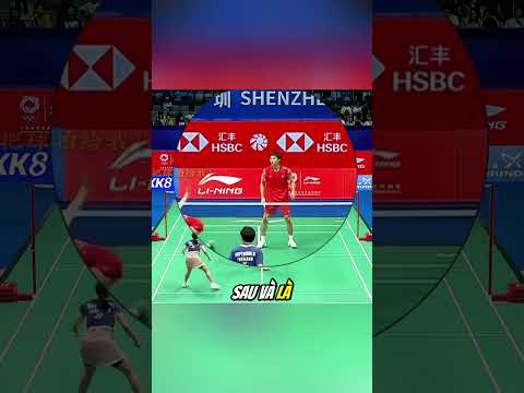 Đây chắc chắn là một trong những lần đổi vợt táo bạo nhất của các tay vợt Trung Quốc. #shorts