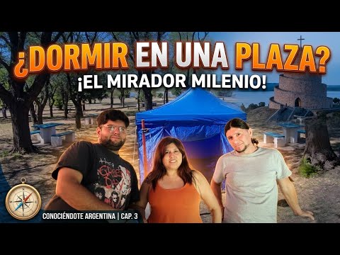 ¿Dormir en una PLAZA? 😱 El extraño camping de Puan (Cap. 3)