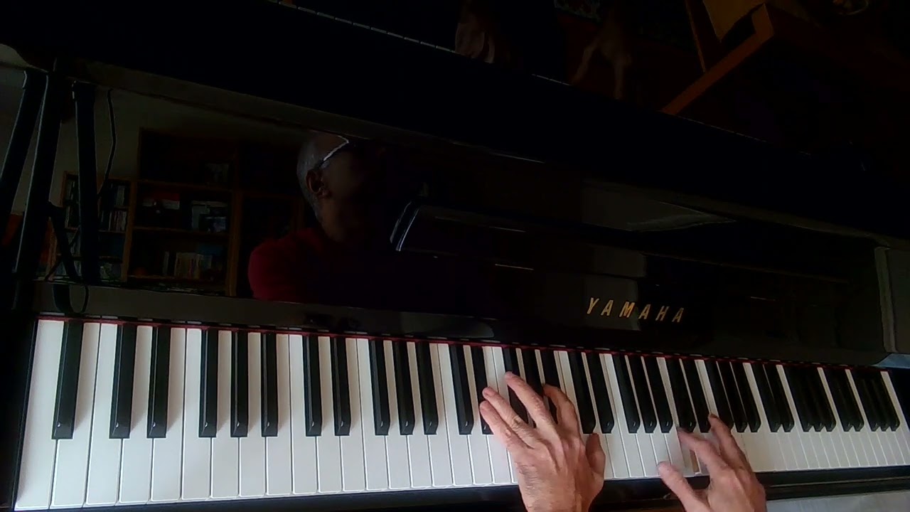 Footprints, medium jazz waltz, piano solo, advanced level