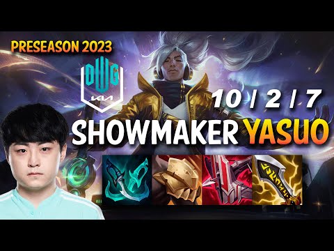 DK Showmaker YASUO vs ZED Mid - KR Ranked