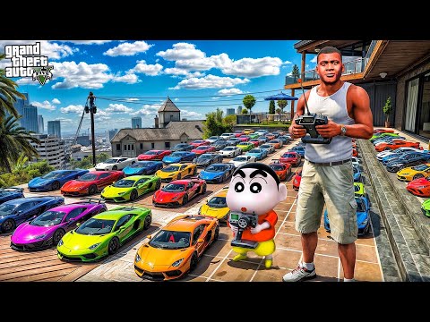 Franklin & Shinchan Collect RC Cars in GTA 5