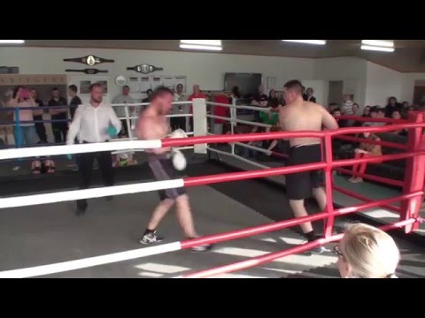 2016-04-02 VI Franconian Supercup - 2. Tobi Dietz - Mirko Scheffler Boxen - Sugambrer Fightclub
