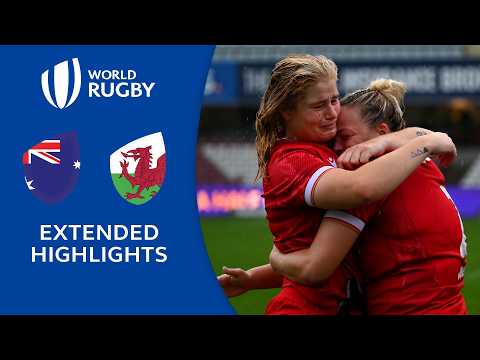 Incredible SCENES | Wales stun Australia 🤯 | Australia vs Wales | Extended Highlights