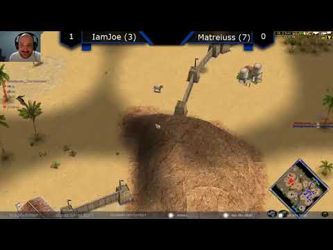 Joe (3) vs Matreiuss (7) - Age of Mythology: The Titans (Game 2)