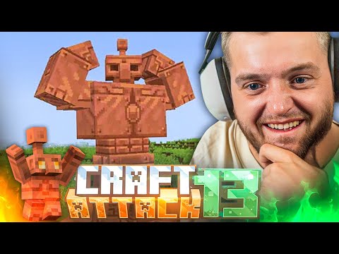 Video Thumbnail: 🤯😍100 STREAMER & mein 3 Mio Kupferblöcke MONSTER PROJEKT! | Craft Attack 13 wird Fantastisch!