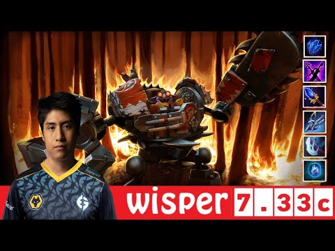 [DOTA 2] EG.Wisper the TIMBERSAW [OFFLANE] [7.33c]