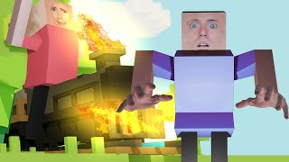 Budget Avengers Assemble! - Unrailed Gameplay