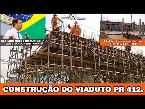 Obras cidade Matinhos Paraná.