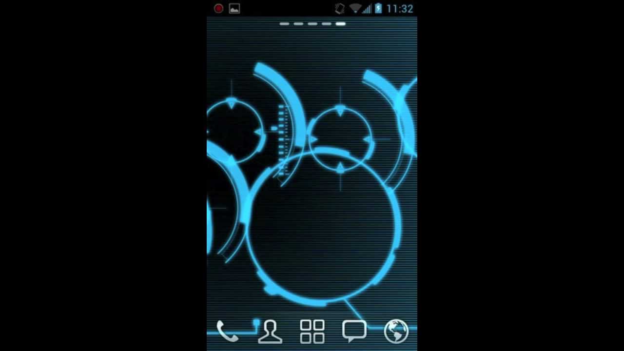 Android :: Future HUD Live Wallpaper