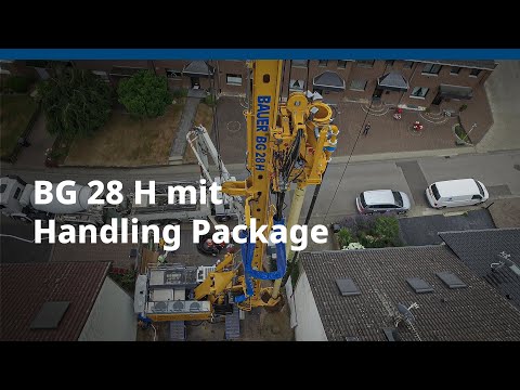 BAUER Maschinen GmbH – BG 28 H mit Handling Package