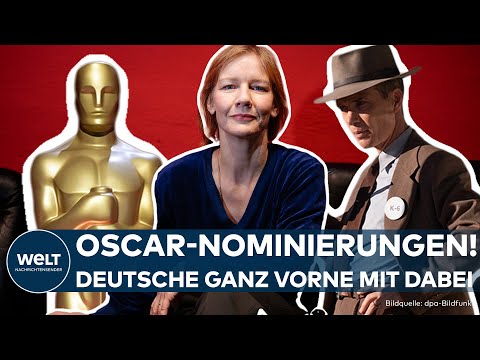 Video Thumbnail: OSCARS 2024: Sandra Hüller als "Beste Schauspielerin" nominiert – Oppenheimer könnte absahnen