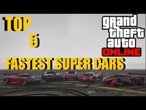 Top 5 Fastest Super Cars In Gta 5 (2021)