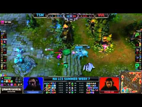 LCS 2013 NA Summer W7D1- TSM vs VUL