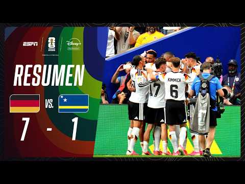 Resumen Alemania vs Curazao