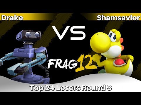 [Frag For Cancer 12][Smash 4 Singles][Top 24 Losers Round 3] Drake (ROB) vs Shamsavior (Yoshi)