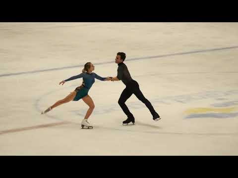 Adelina Galyavieva et Louis Thauron programme long championnat de France élite 2019 Dunkerque