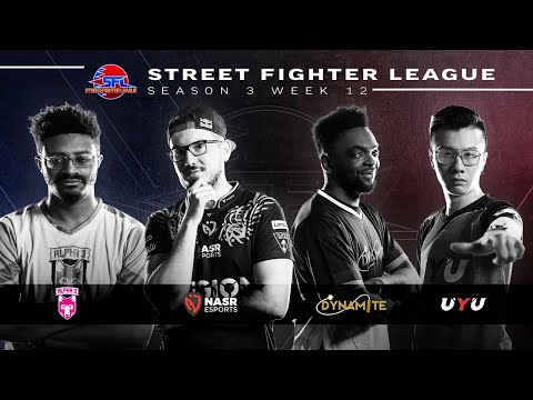 Street Fighter League Pro-US - Alpha 3 vs. UYU, NASR vs. Dynamite - Season 3 Week 12
