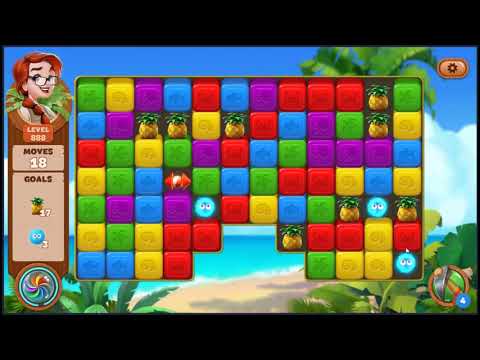 Lost Island Blast Adventure Level 888 - NO BOOSTERS 🏝️ | SKILLGAMING ✔️