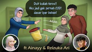 Download lagu Akulah si Beban keluarga! ft Reizuka Ari & Ainayy | Kartun Animasi Drama Lebaran mp3