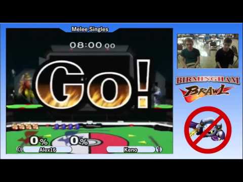 Birmingham Brawl 3 Melee Singles WF - Zylo (Fox) vs. Keno (Peach, Falco)