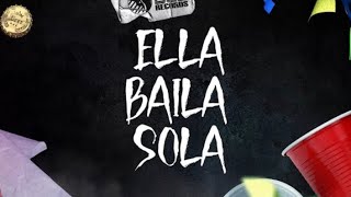 Ella Baila Sola - (Letra/Lyrics) - Eslabon Armado  y Peso Pluma - Del Records 2023