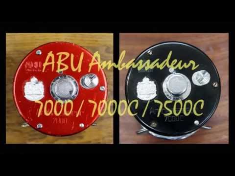 ABU Ambassadeur  7000番 分解・組み立て 7000/7000C/7500C