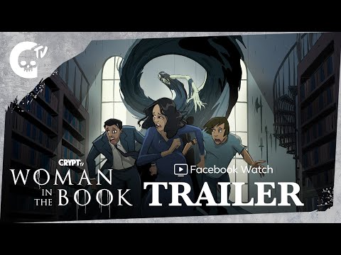WOMAN IN THE BOOK SERIES TRAILER (2021) | Crypt TV