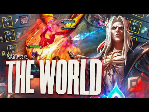 TAKING OVER SOLO Q WITH MY KARTHUS BOT LANE