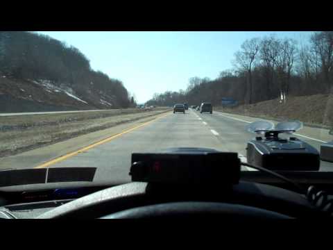 Valentine One, Passport 9500ci, Beltronics STi-R versus CO 34.7 Ka Facing